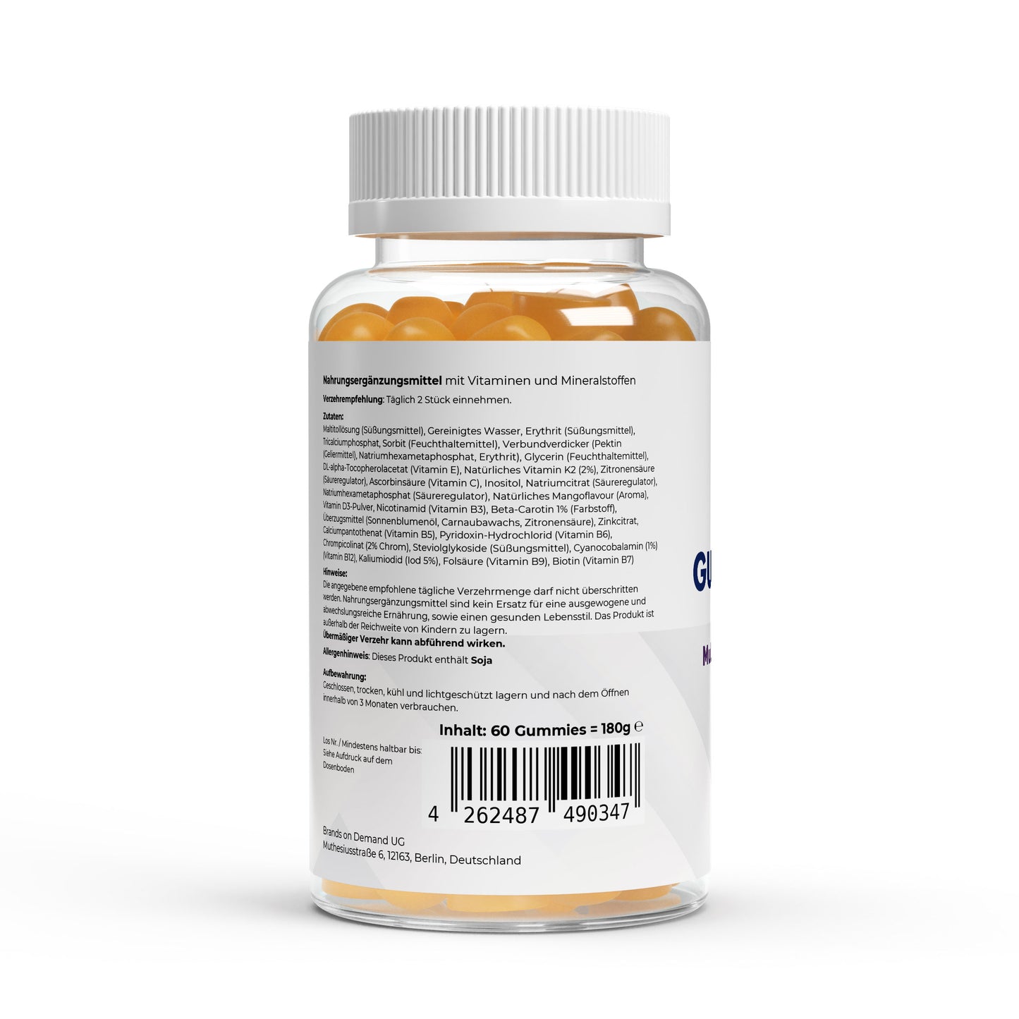 Multivitamin + Mineral Gummies - 60 pcs.
